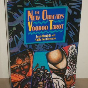 1992 NEW ORLEANS VOODOO TAROT Book and Cards Set by Glassman and Martinie